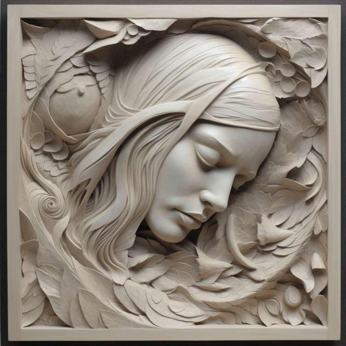 نموذج ثلاثي الأبعاد لآلة CNC 3D Art 